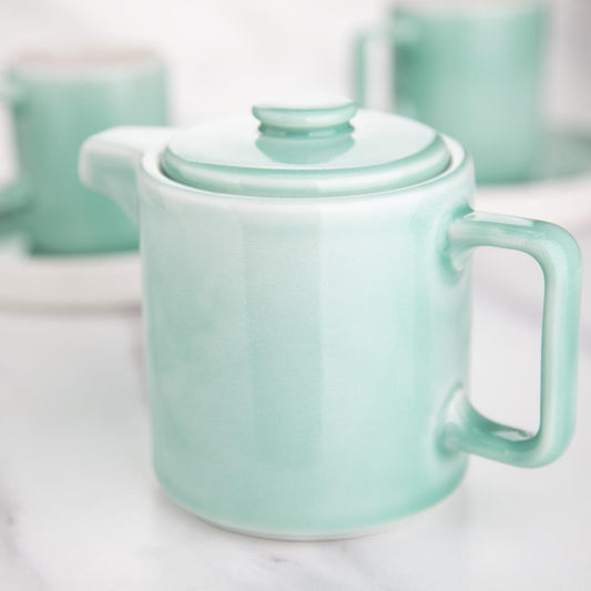 Olympia Fondant Tea Pot Mint - 450ml 15.2fl oz (Box 2)