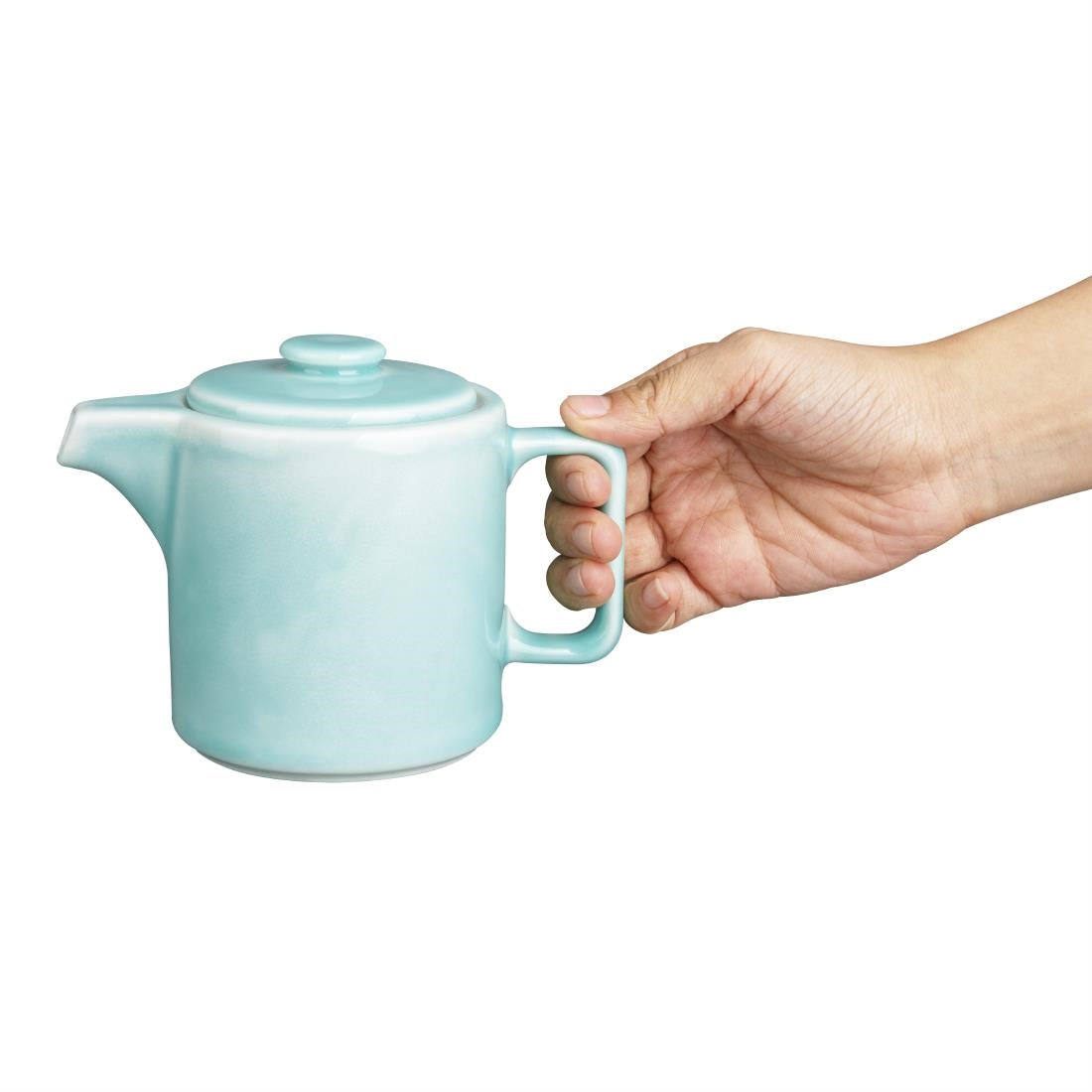 Olympia Fondant Tea Pot Mint - 450ml 15.2fl oz (Box 2)