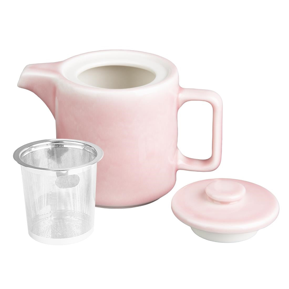 Olympia Fondant Tea Pot Pink - 450ml 15.2fl oz (Box 2)