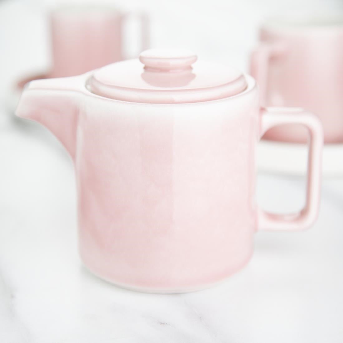 Olympia Fondant Tea Pot Pink - 450ml 15.2fl oz (Box 2)