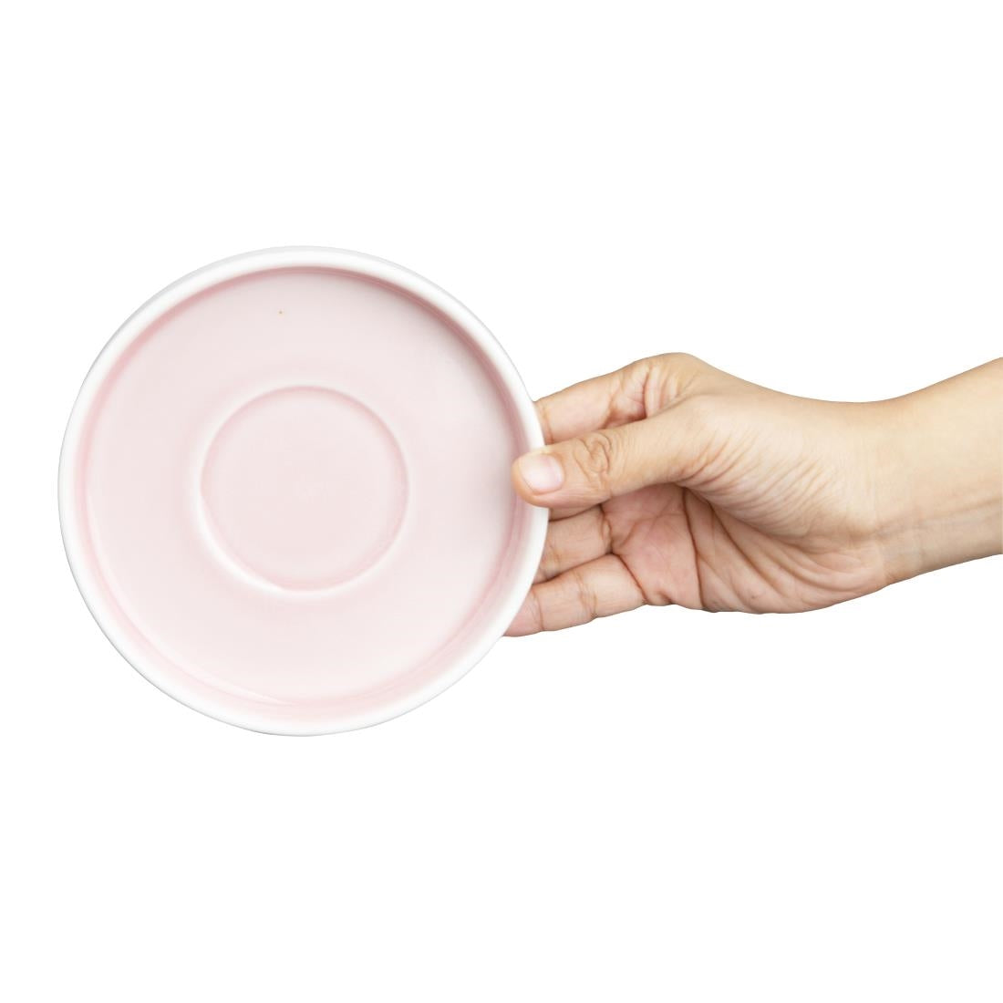 Olympia Fondant Saucer Pink - 135mm 5 1/3" for CU460 (Box 6)