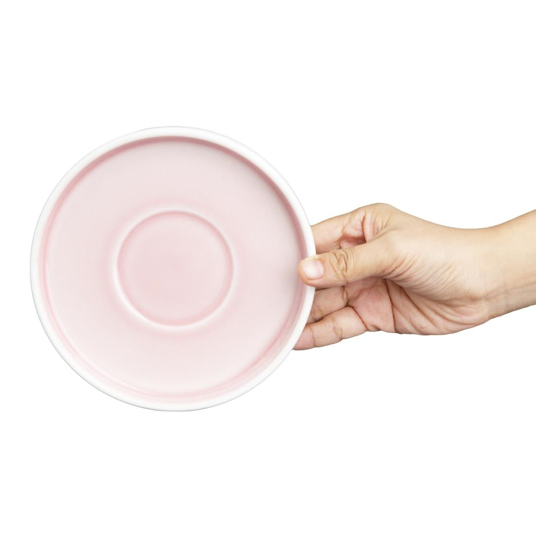 Olympia Fondant Saucer Pink - 152mm 6" for CU462 (Box 6)