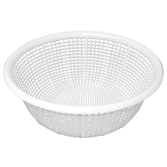 Vogue Round Colander Polyethelene White - 375mm 14 3/4"