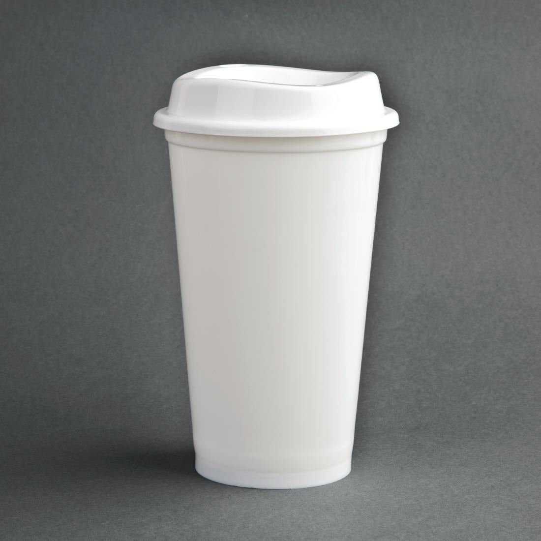 Olympia PP Coffee Cup & Lids - 94x160mm 3 7/10x 6 1/3" (Box 25)