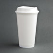 Olympia PP Coffee Cup & Lids - 94x160mm 3 7/10x 6 1/3" (Box 25)