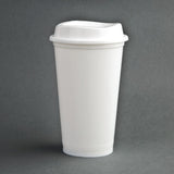 Olympia PP Coffee Cup & Lids - 94x160mm 3 7/10x 6 1/3" (Box 25)