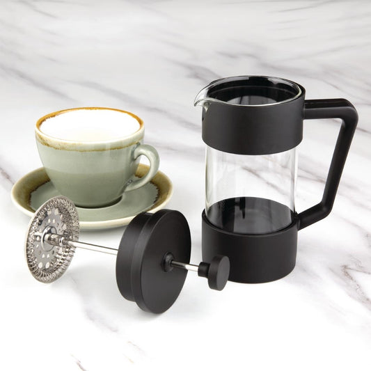 Olympia Cafetiere Black - 3 Cup 350ml