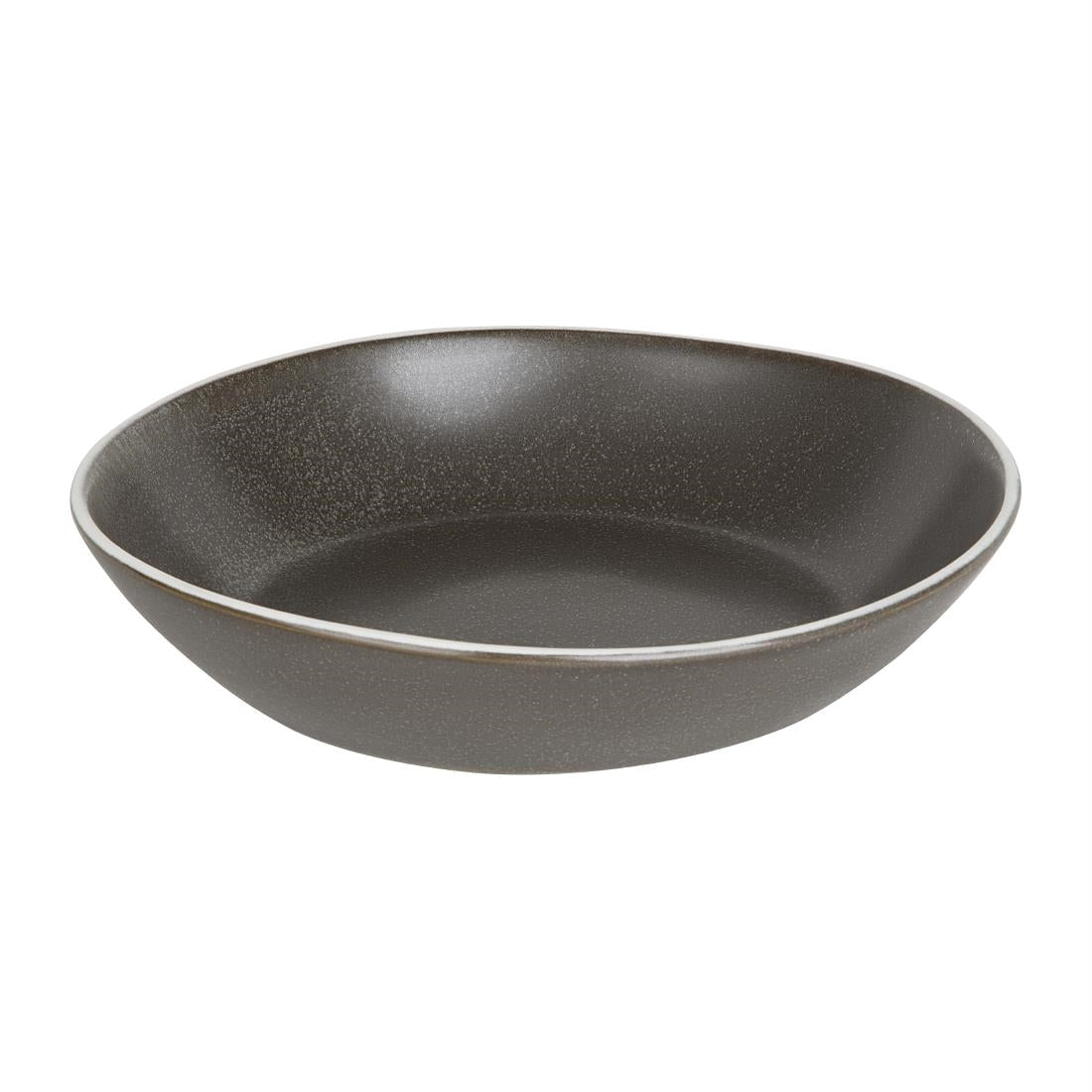 Olympia Chia Charcoal Coupe Bowl - 220mm 8 1/2" (Box 4)