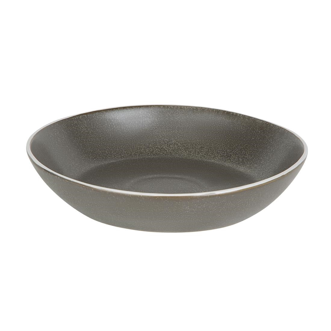 Olympia Chia Charcoal Coupe Bowl - 265mm 10 1/2" (Box 4)