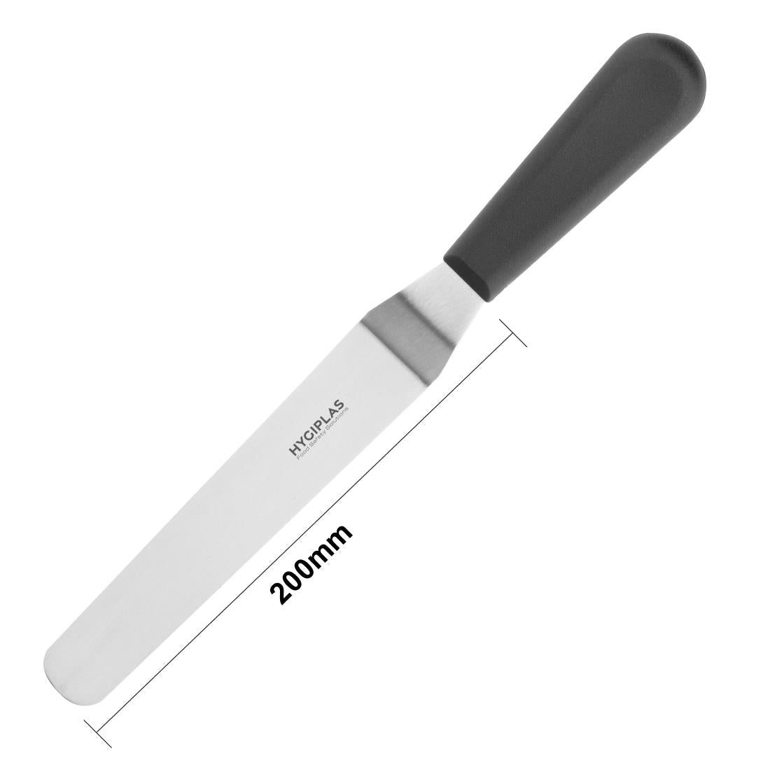 Hygiplas Palette Knife Plastic Cranked - 19cm 7.5"