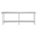 Vogue Premium 304  Stainless Steel Table - 2400x600x900mm