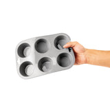 Vogue Silicone High Heat Flexible Muffin Tray (6 Cup)