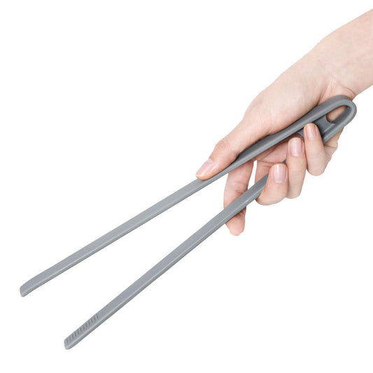 Vogue Silicone High Heat Tweezer Tongs Grey - 290mm 11 1/4"