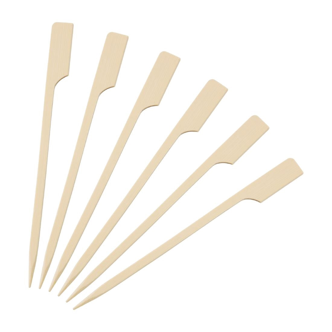 Fiesta Compostable Bamboo Paddle Skewer - 120mm (Pack 100)