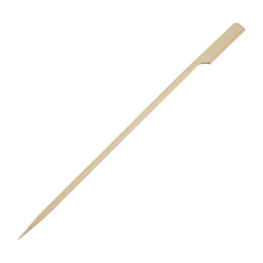 Fiesta Compostable Bamboo Paddle Skewer - 210mm (Pack 100)