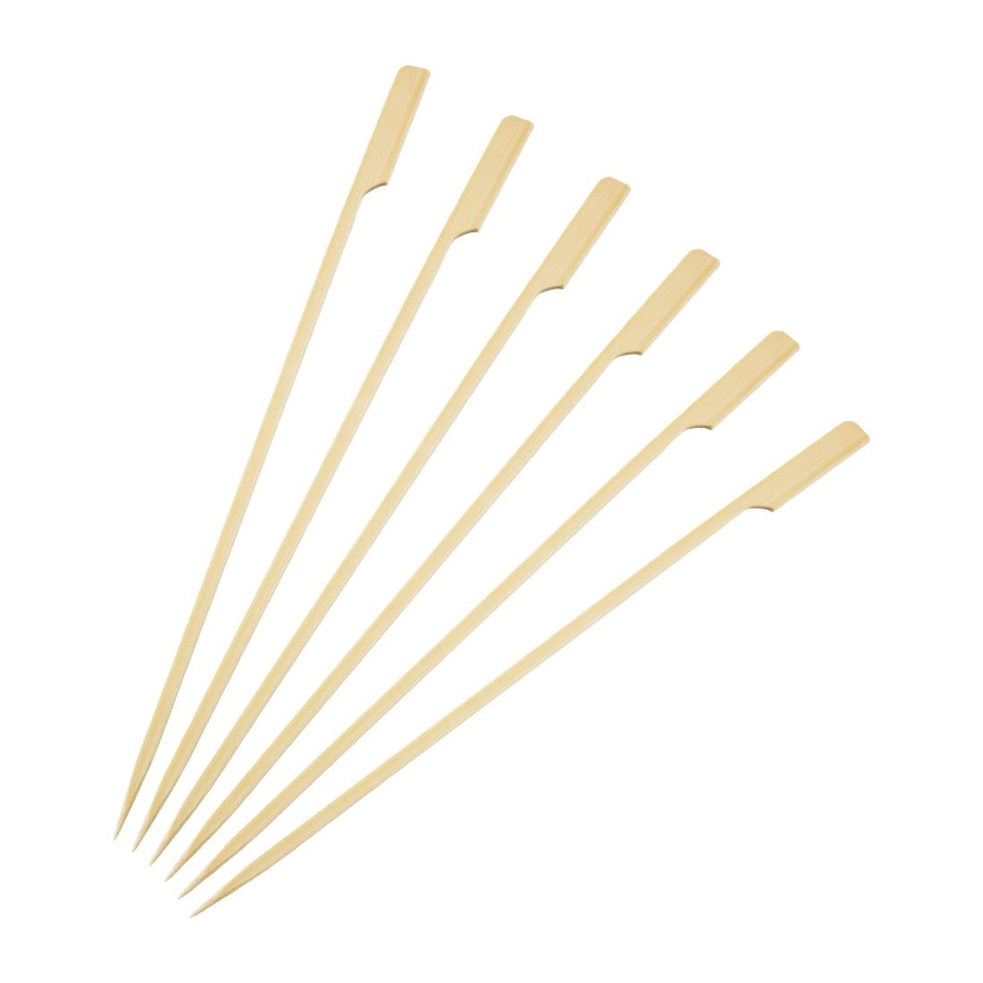 Fiesta Compostable Bamboo Paddle Skewer - 240mm (Pack 100)