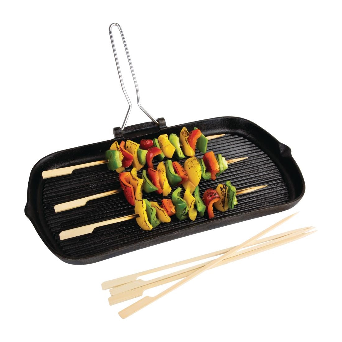 Fiesta Compostable Bamboo Paddle Skewer - 240mm (Pack 100)