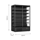 Thermaster Supermarket Panorama 2 Door Chiller Display - DC-125B