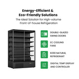 Thermaster Supermarket Panorama 2 Door Chiller Display - DC-125B