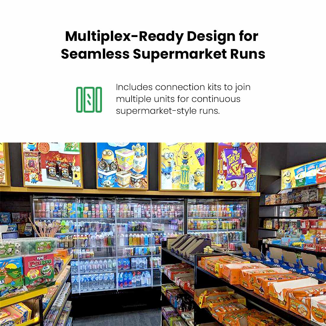 Thermaster Supermarket Panorama 2 Door Chiller Display - DC-125B