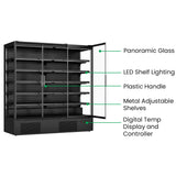 Thermaster Supermarket Panorama 3 Door Chiller Display - DC-187B