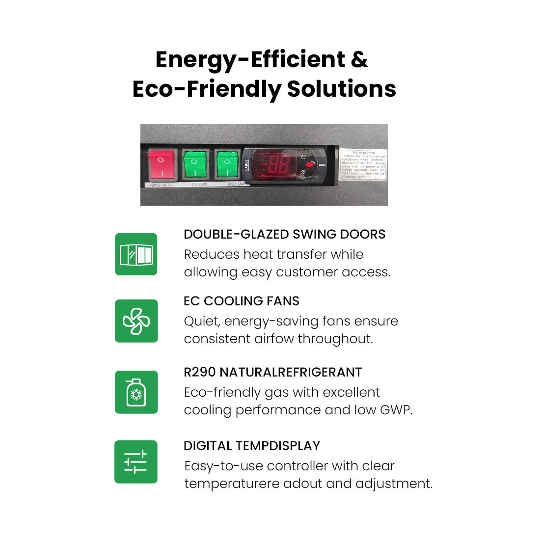 Thermaster Supermarket Panorama 3 Door Chiller Display - DC-187B
