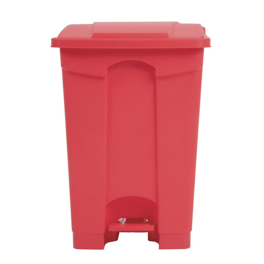 EDLP - Jantex Kitchen Pedal Bin Red - 45Ltr