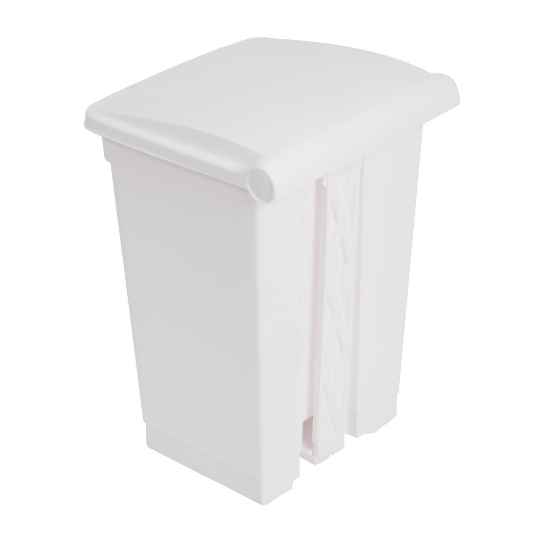 EDLP - Jantex Kitchen Pedal Bin White - 45Ltr