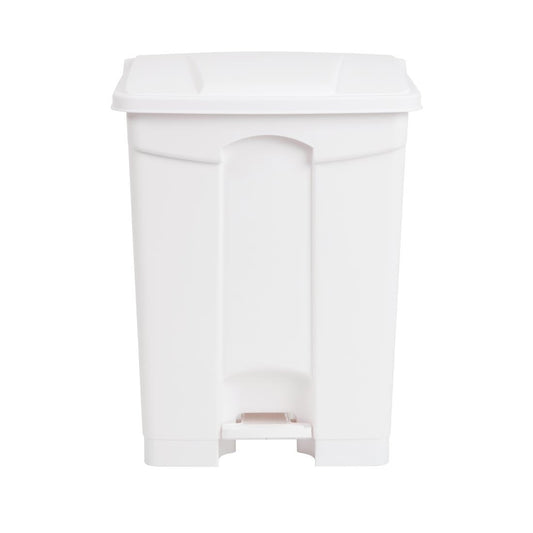 EDLP - Jantex Kitchen Pedal Bin White - 65Ltr