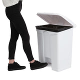 EDLP - Jantex Kitchen Pedal Bin White - 65Ltr