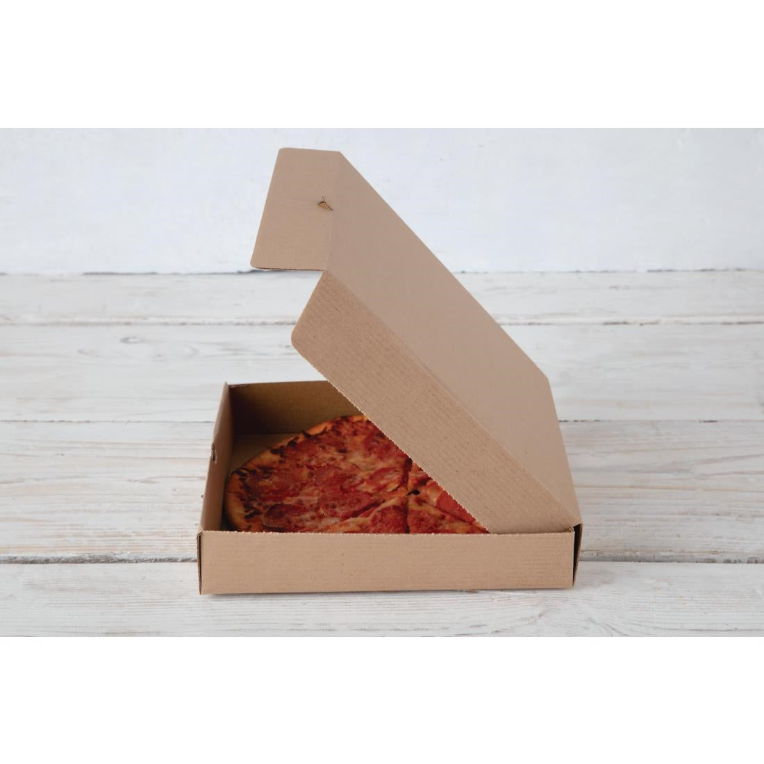 EDLP Fiesta Compostable Kraft Pizza Box - 9" (Box 100)