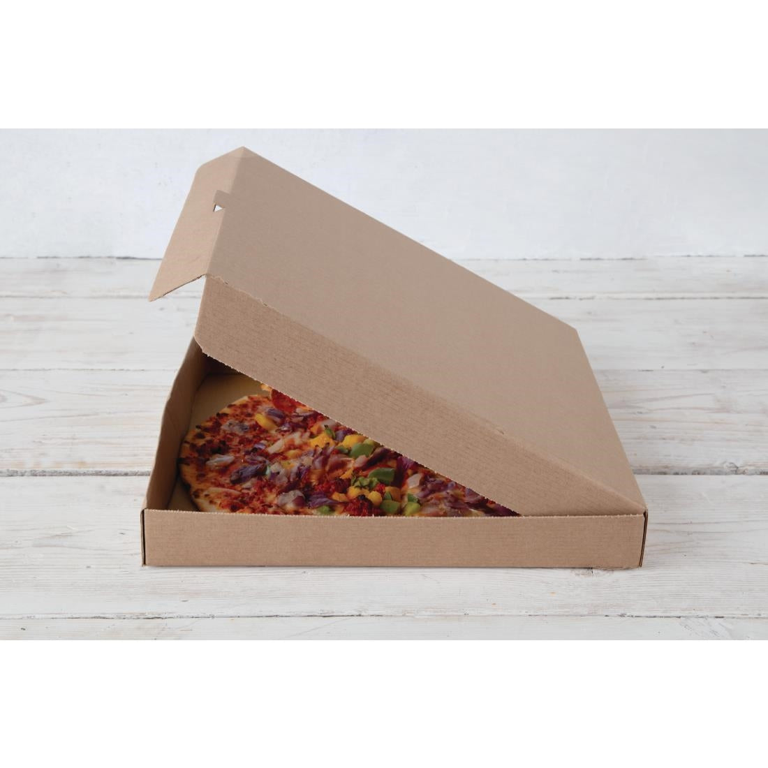 EDLP Fiesta Compostable Kraft Pizza Box - 14" (Box 50)