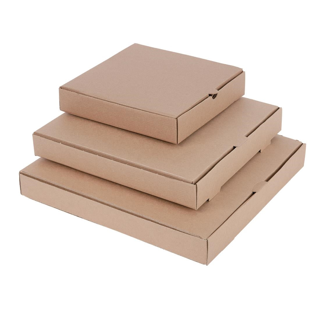 EDLP Fiesta Compostable Kraft Pizza Box - 9" (Box 100)