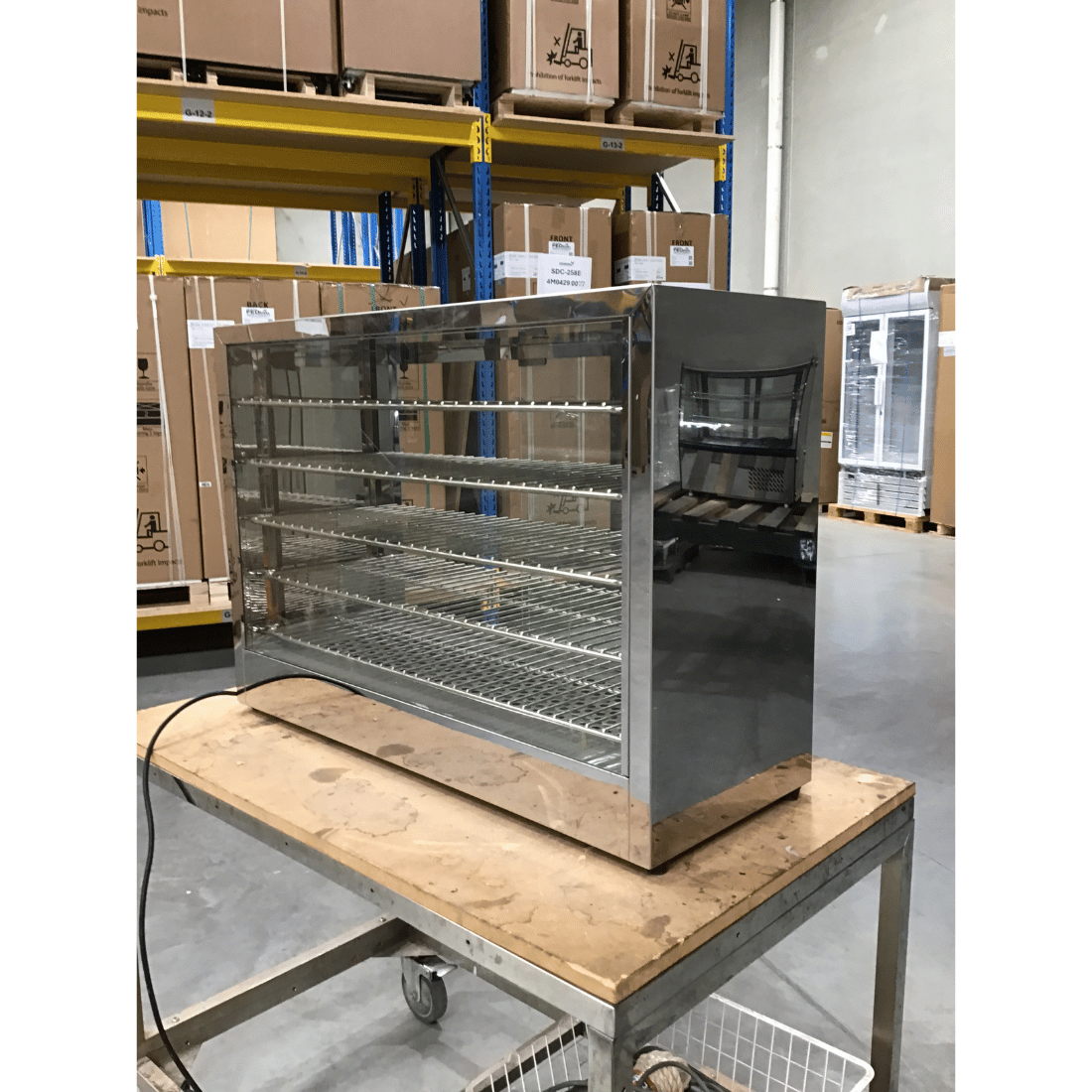 2NDs: Benchstar Pie Warmer & Hot Food Display - DH-805E-SA4-Jul