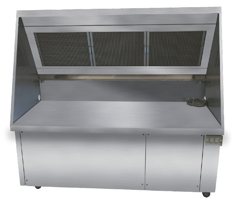 Ductless Exhaust Hood System 620 Mm W 1500Mm X D 850Mm X H 1400Mm DH1500-850