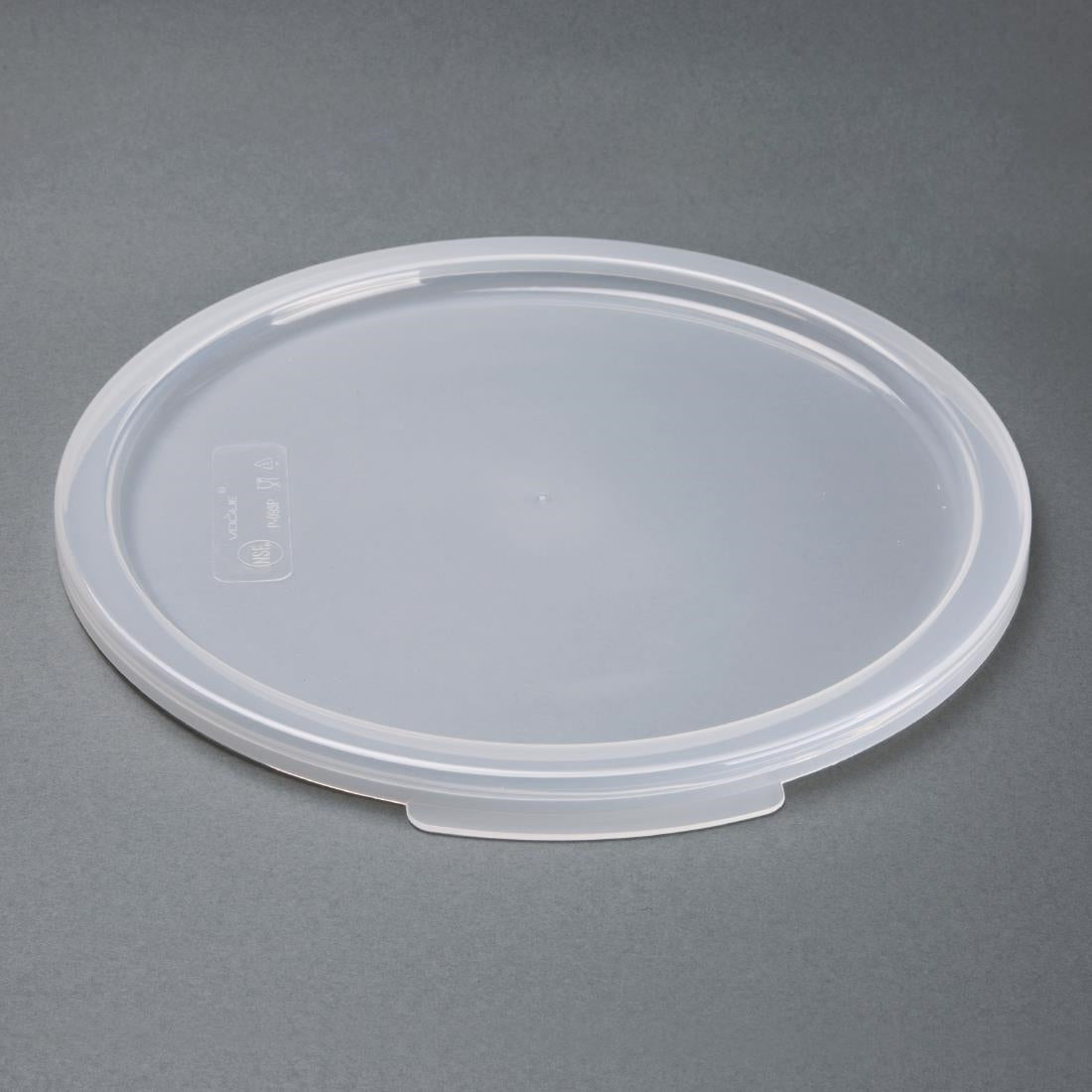 Vogue Lid for Round Container Clear - For DJ960