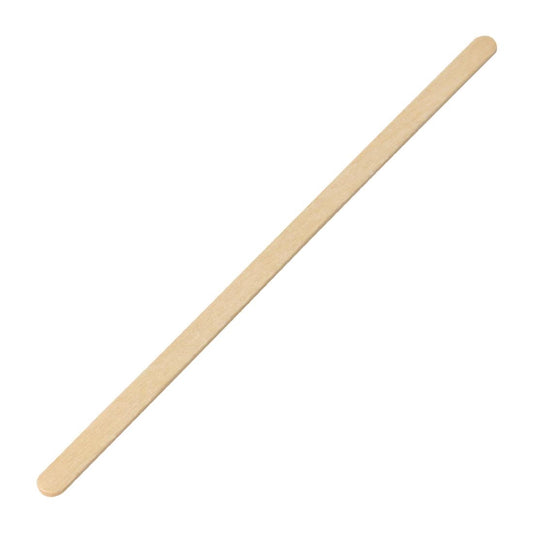 Fiesta Compostable Birch Wooden Coffee Stirrer - 190mm (Pack 1000)