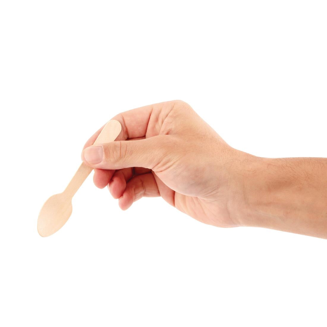 Fiesta Compostable Birch Wooden Teaspoon - 110mm (Pack 100)