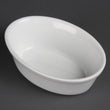 Olympia Whiteware Oval Pie Bowl - 52x161x116mm 2x6.3x4.5" (Box 6)