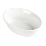 Olympia Whiteware Oval Pie Bowl - 52x161x116mm 2x6.3x4.5" (Box 6)