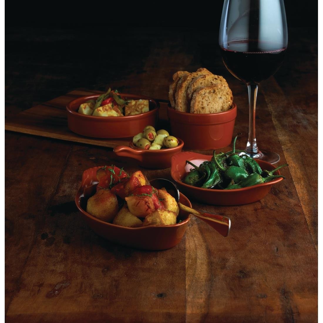 Olympia Ramekin Rustic - 95mm 3.75" (Box 6)