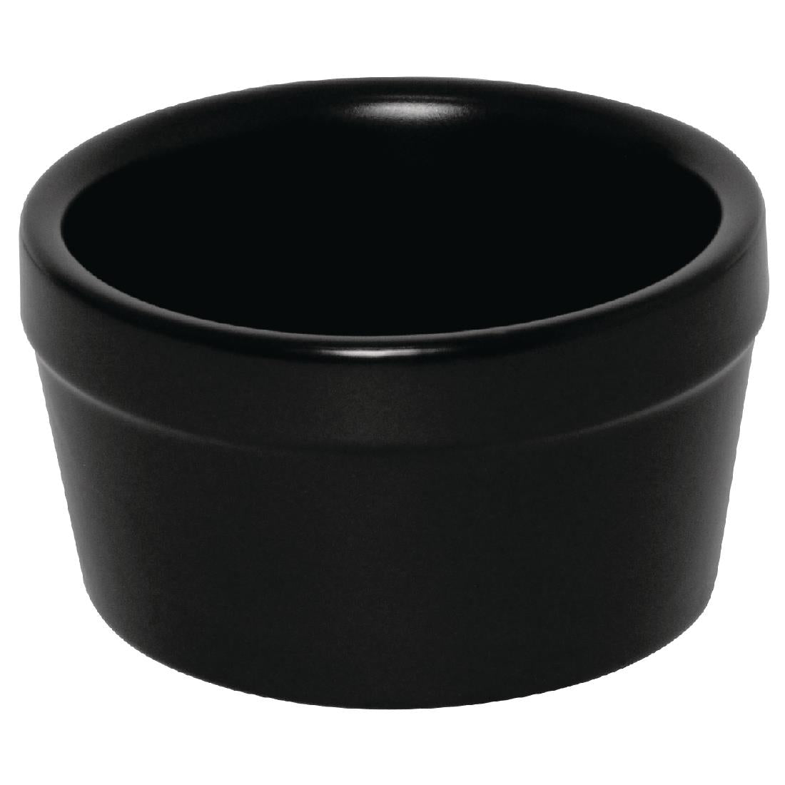 Olympia Tapas Ramekin Matt Black 77mm 3" 45mm(H) (Box 6)