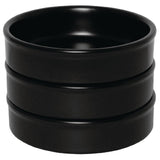 Olympia Tapas Stacking Dish Matt Black 134mm 5.25" 30mm(H) (Box 6)