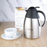 Olympia Vacuum Jug St/St Domed Lid - 1.5Ltr 'COFFEE'