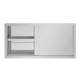 Vogue Wall Cupboard St/St - 600x1200x300mm 23 1/2x47x11 1/2"