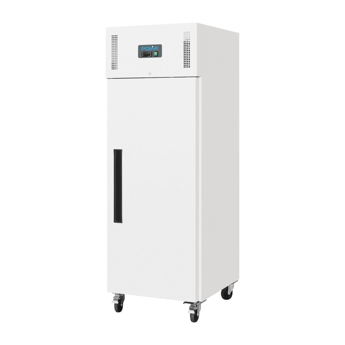 Polar Gastro Refrigerated Single Door Upright White Exterior - 600Ltr 21cuft