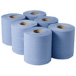 EDLP - Jantex Centre Feed Roll Blue 2ply 400 sheets (Pack 6)