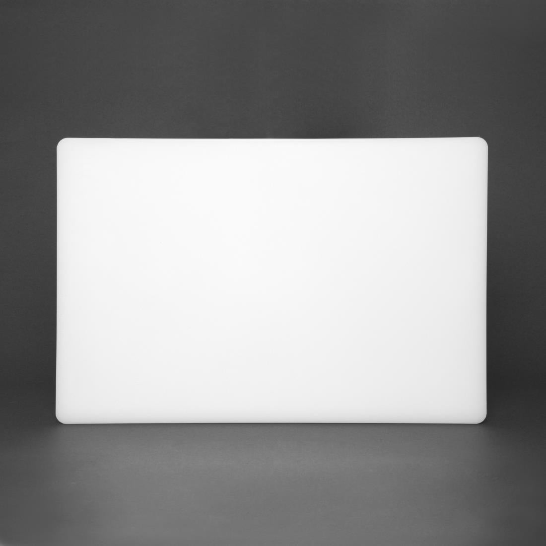 EDLP - Hygiplas Low Density Chopping Board White - 300x450x20mm