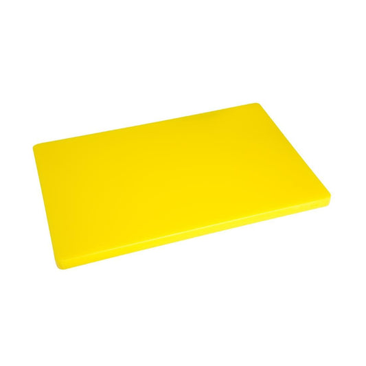 EDLP - Hygiplas Low Density Chopping Board Yellow - 600x450x20mm