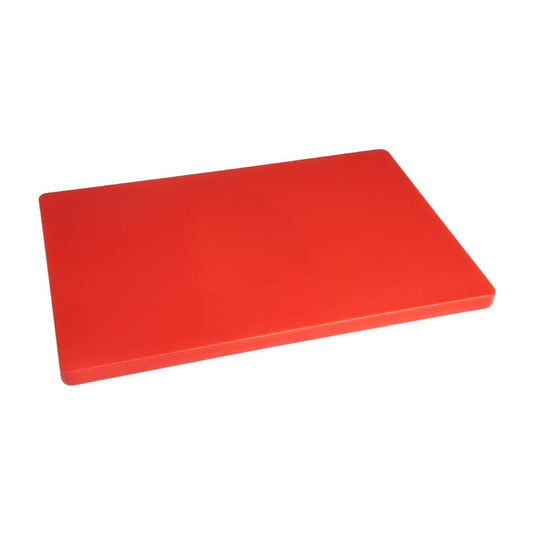 EDLP - Hygiplas Low Density Chopping Board Red - 300x450x20mm